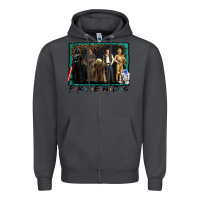 Smoke friends movie characters Zipper Hoodie - AdoDesignShop