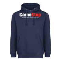 Navy GameStop Heavyweight Hoodie - StudioElite
