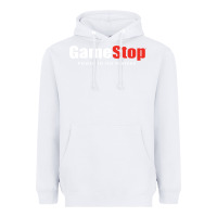 White GameStop Heavyweight Hoodie - StudioElite