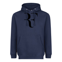 Navy federer rf Heavyweight Hoodie - StudioElite