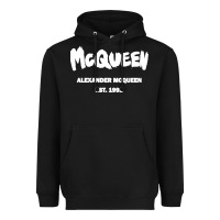 Black Alexander Mcqueen Classic Heavyweight Hoodie - StudioElite