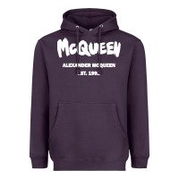 Plum Alexander Mcqueen Classic Heavyweight Hoodie - StudioElite