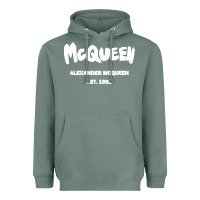 Sage Alexander Mcqueen Classic Heavyweight Hoodie - StudioElite