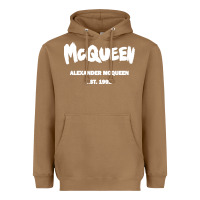 Toasted Coconut Alexander Mcqueen Classic Heavyweight Hoodie - StudioElite