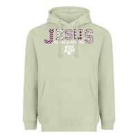 Matcha Texas A&m Aggies Jesus - Had 12 Men - Patterned Heavyweight Hoodie - PixelFlow