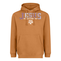 Meerkat Texas A&m Aggies Jesus - Had 12 Men - Patterned Heavyweight Hoodie - PixelFlow