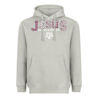 Moon Dust Texas A&m Aggies Jesus - Had 12 Men - Patterned Heavyweight Hoodie - PixelFlow