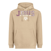 Mushroom Texas A&m Aggies Jesus - Had 12 Men - Patterned Heavyweight Hoodie - PixelFlow