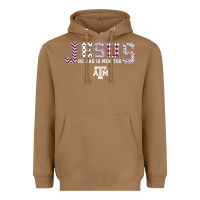 Toasted Coconut Texas A&m Aggies Jesus - Had 12 Men - Patterned Heavyweight Hoodie - PixelFlow