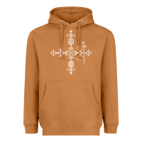 Meerkat haitian veve  voodoo symbol t shirt Heavyweight Hoodie - PixelFlow
