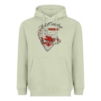 Matcha hot teacher halen Essential Heavyweight Hoodie - PixelFlow