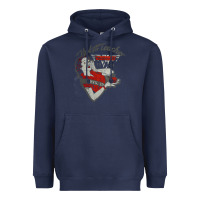 Navy hot teacher halen Essential Heavyweight Hoodie - PixelFlow
