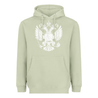 Matcha russian double headed eagle for a russia fan gift t shirt Heavyweight Hoodie - PixelFlow