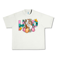 Pistachio Hop Bunny Easter Urban Heavy Tee - BundleAndBundleShop