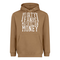 Toasted Coconut dirty hands make clean money t shirt wrench mechanic gift Heavyweight Hoodie - PixelFlow