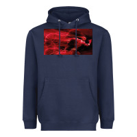 Navy The Flash Heavyweight Hoodie - PixelFlow