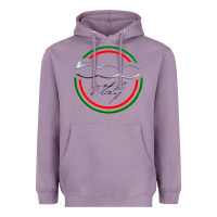 Lavender fiat 500   italy Heavyweight Hoodie - PixelFlow