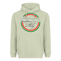Matcha fiat 500   italy Heavyweight Hoodie - PixelFlow