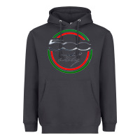 Smoke fiat 500   italy Heavyweight Hoodie - PixelFlow