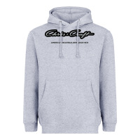 Heather Grey Chris Craft Boats Heavyweight Hoodie - PixelFlow
