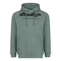 Sage Chris Craft Boats Heavyweight Hoodie - PixelFlow