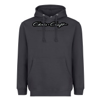 Smoke Chris Craft Boats Heavyweight Hoodie - PixelFlow
