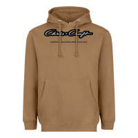 Toasted Coconut Chris Craft Boats Heavyweight Hoodie - PixelFlow