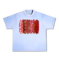 Grape Ice Valentine's Day Brushstrokes Urban Heavy Tee - RanaPortraitStore