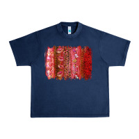 Navy Valentine's Day Brushstrokes Urban Heavy Tee - RanaPortraitStore