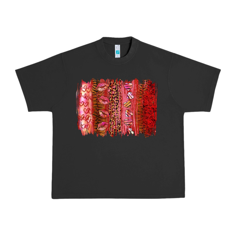 Valentine's Day Brushstrokes Urban Heavy Tee by RanaPortraitStore | Teevron