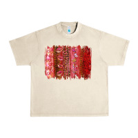 Sandshell Valentine's Day Brushstrokes Urban Heavy Tee - RanaPortraitStore