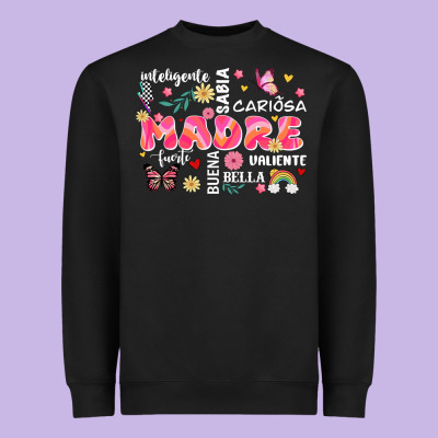 Ella Es Mama Heavyweight Sweatshirt Designed By Jahusdesignshop