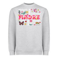 Heather Grey ella es mama Heavyweight Sweatshirt - JahusDesignShop
