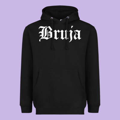 Womens Bruja Old English Chola Witchy V Neck T Shirt Heavyweight Hoodie Designed By Pixelflow