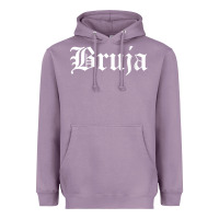 Lavender womens bruja old english chola witchy v neck t shirt Heavyweight Hoodie - PixelFlow