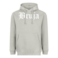 Moon Dust womens bruja old english chola witchy v neck t shirt Heavyweight Hoodie - PixelFlow