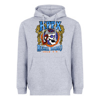 Heather Grey Kppx Rebel Radio Heavyweight Hoodie - PixelFlow