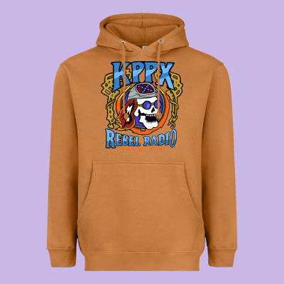 Kppx Rebel Radio Heavyweight Hoodie Designed By Pixelflow