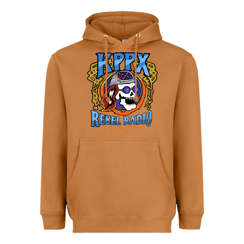 Kppx Rebel Radio Heavyweight Hoodie by PixelFlow | Teevron