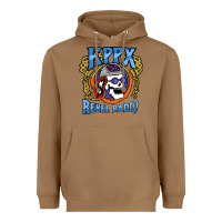Toasted Coconut Kppx Rebel Radio Heavyweight Hoodie - PixelFlow