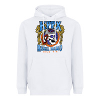 White Kppx Rebel Radio Heavyweight Hoodie - PixelFlow