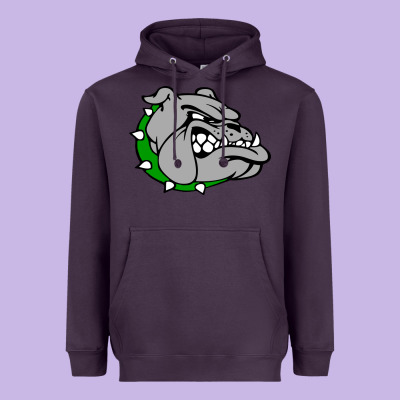 Ashville High School, Ashville Bulldogs Heavyweight Hoodie Designed By Pixelflow