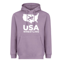 Lavender usa power united states Heavyweight Hoodie - PixelFlow