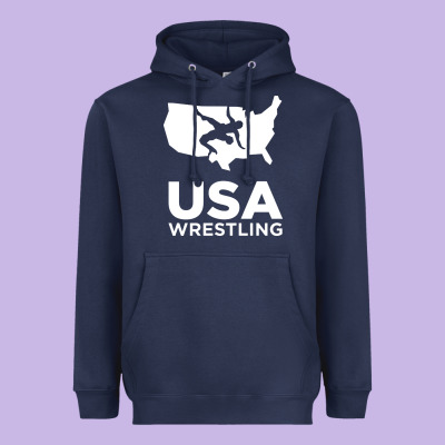 Usa Power United States Heavyweight Hoodie Designed By Pixelflow