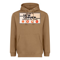 Toasted Coconut welcome to new granada! Heavyweight Hoodie - PixelFlow