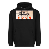 Black welcome to new granada! Heavyweight Hoodie - PixelFlow