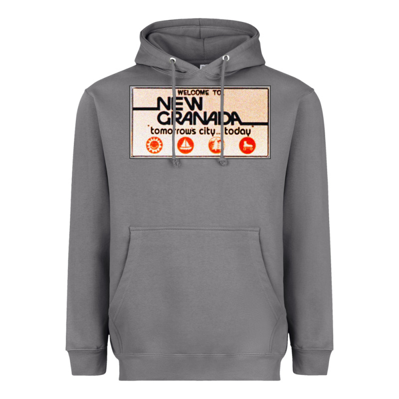 Welcome To New Granada! Heavyweight Hoodie by PixelFlow | Teevron