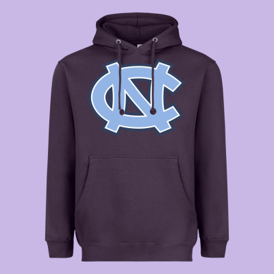 Unc Tar Heels Heavyweight Hoodie Designed By Pixelflow