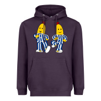 Plum bananas double Heavyweight Hoodie - PixelFlow