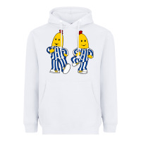 White bananas double Heavyweight Hoodie - PixelFlow